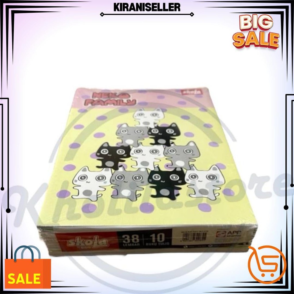 

Buku Tulis Skola By Sidu 38 Lembar Isi 10 Pcs D Promo 4.4