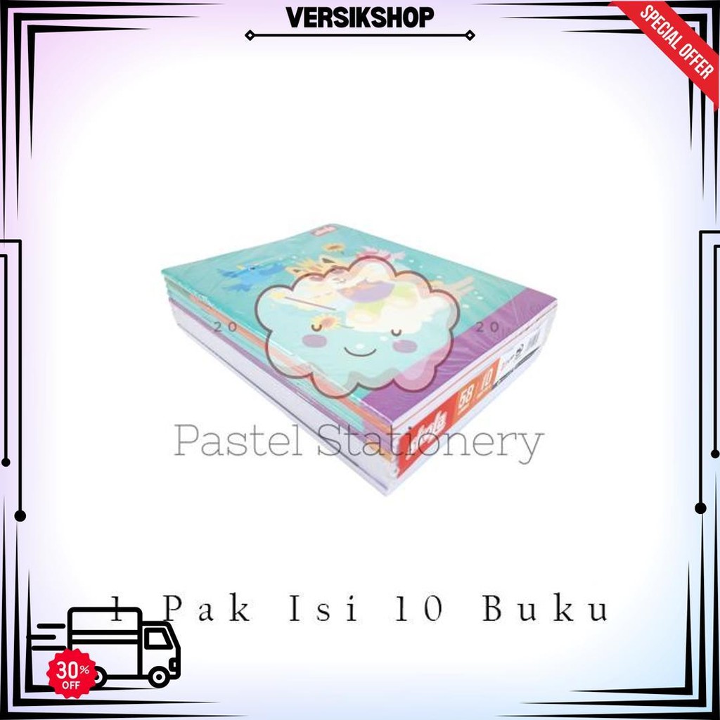 

[Pack] Buku Tulis Skola 58 Lembar 1 Pak Isi 10 Buku By Sidu Sinar Dunia D Sale