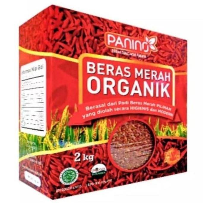 

tersedia beras merah organik panino 2 kg