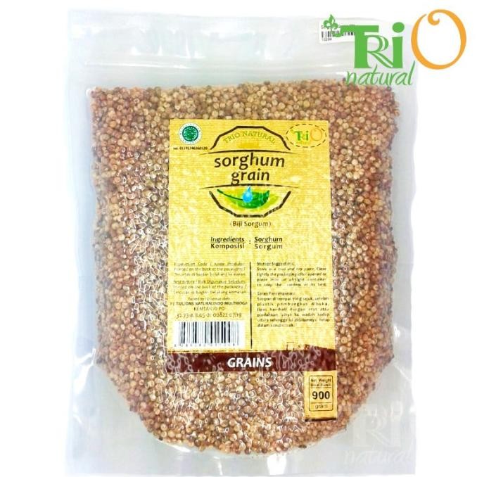 

tersedia beras sorgum merah trio natural 900 gram (gluten free)