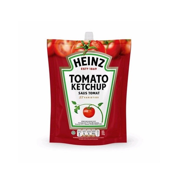 

HEINZ TOMATO KETCHUP 125 GR - SAUS TOMAT