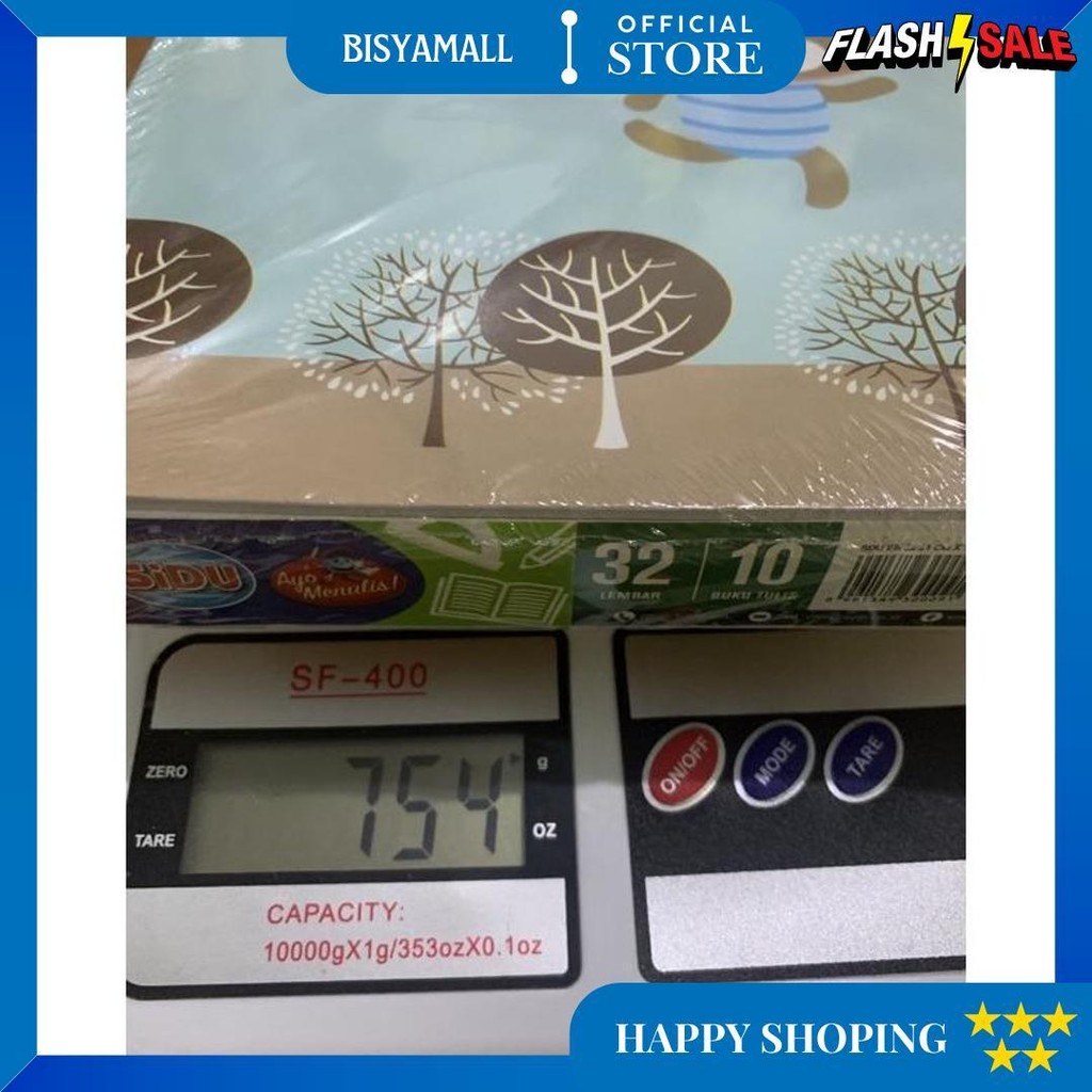 

(10Buku) Buku Tulis Sinar Dunia Sidu 32 Lembar D Cod