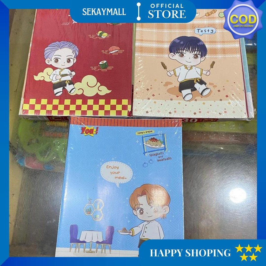 

Buku Tulis You Isi 50 & 58 Lembar (1 Pack Isi 10 Buku) D Cod