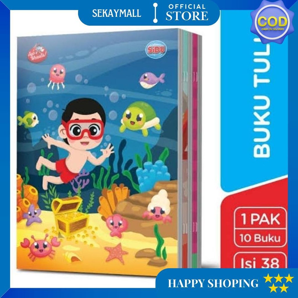 

Sidu Buku Tulis 38 Isi 10 Bj / Sidu Buku Tulis Isi 38 Lembar 1 Pak Isi 10 Buku D Promo Puncak