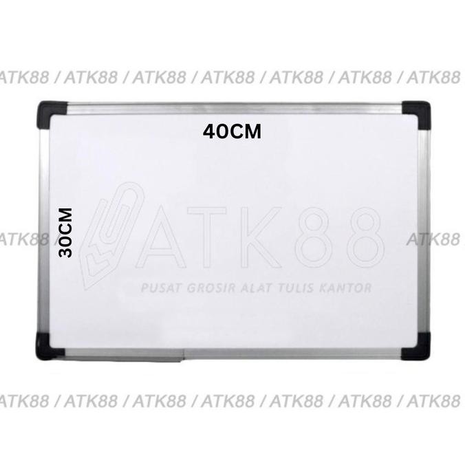 

Papan Tulis Magnetik ATK 88 / Whiteboard 30 x 40 Magnetic