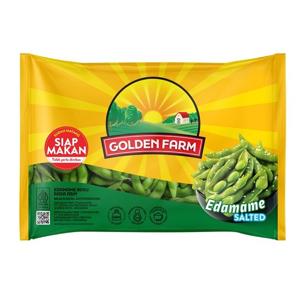 

GOLDEN FARM EDAMAME SALTED 450 GR