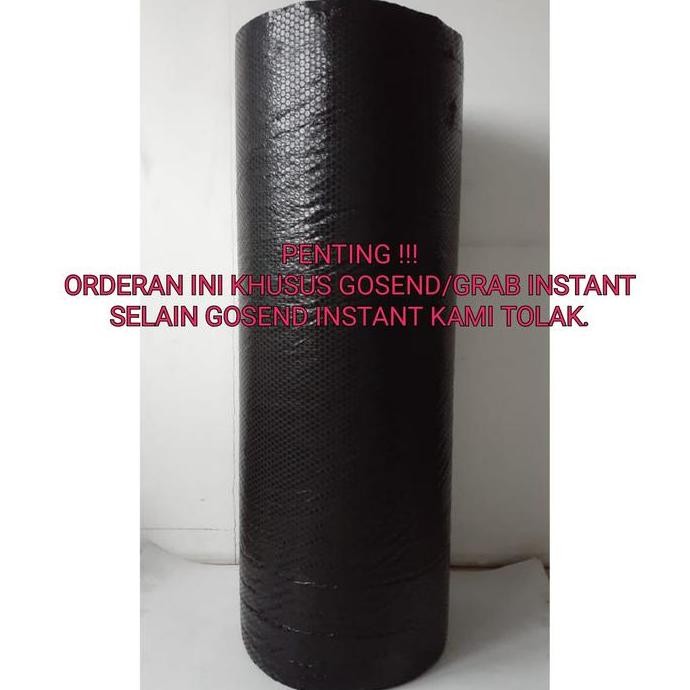 

tersedia bubble wrap hitam 50meter/plastik packing babel/buble wraping hitam
