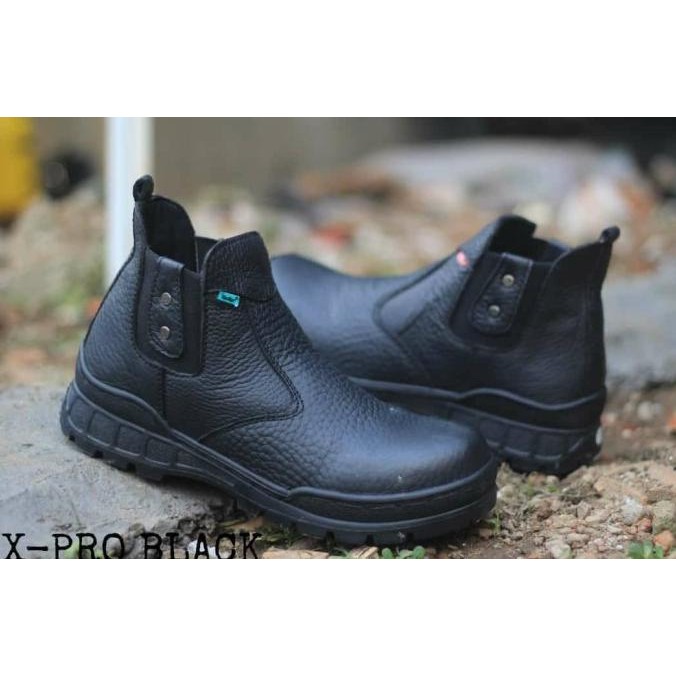 Diskon Sepatu Pria Boots Kickers ORIGINAL Semi Boots Safety Kulit Asli