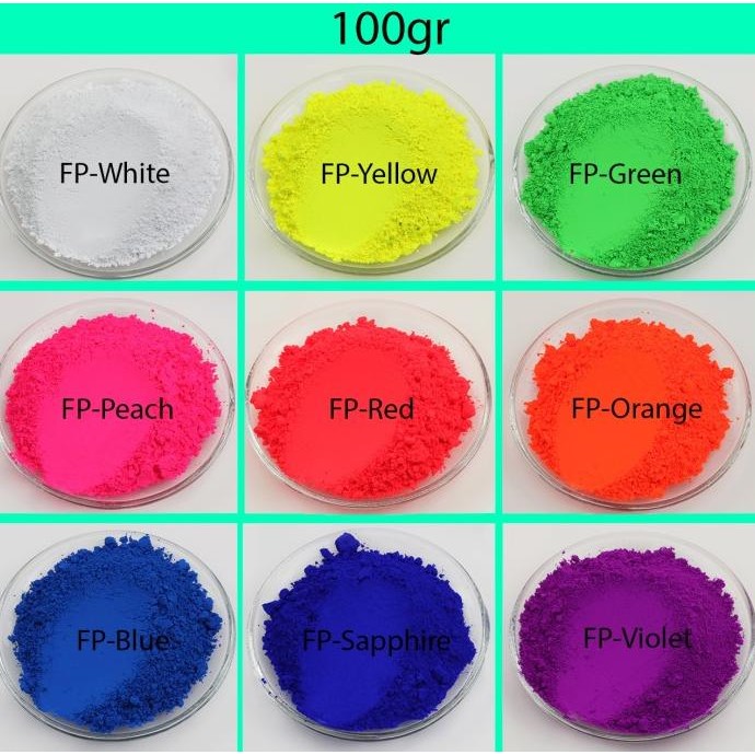

SIAP KIRIM 100GR FLUORESCENT PIGMENT / PEWARNA UV RESIN SABUN LILIN