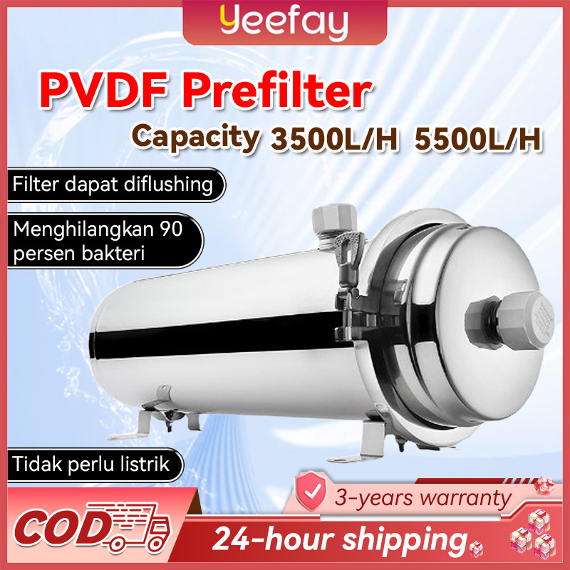 PVDF 100%Filter Ultrafiltrasi/ PVDF Water Filter/ Air Pre Filter Ultra Filtrasi System