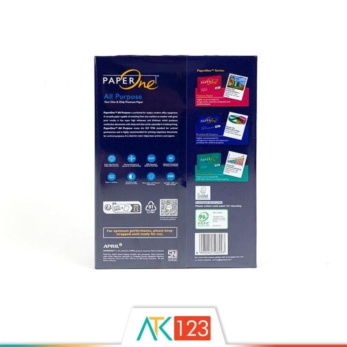 

Kertas HVS A4 80 gsm - Paper One murah