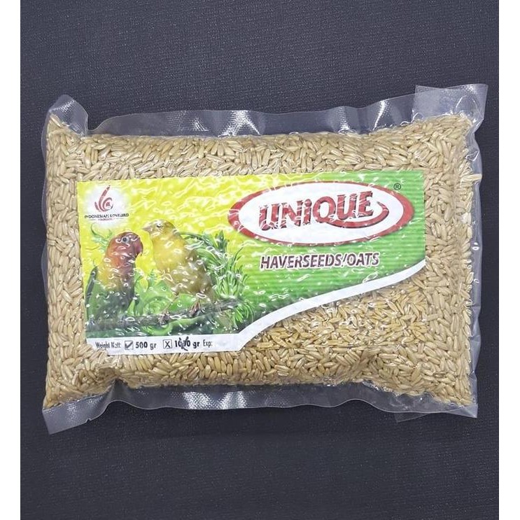 

HAVERSEEEDS/OATS 500 GRAM (BIJI HAVER KUPAS) - BENELUX murah