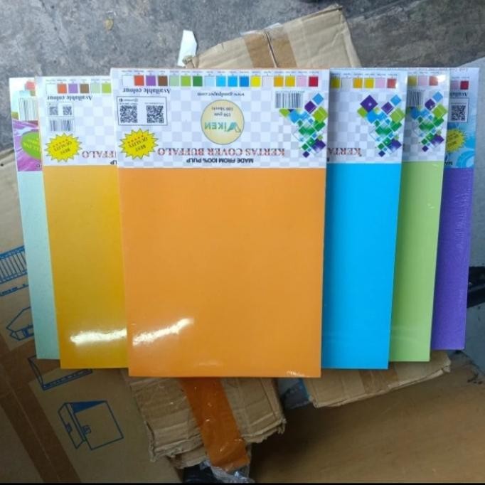 

kertas cover buffalo jilid f4 150 gr / pak 100 lembar murah
