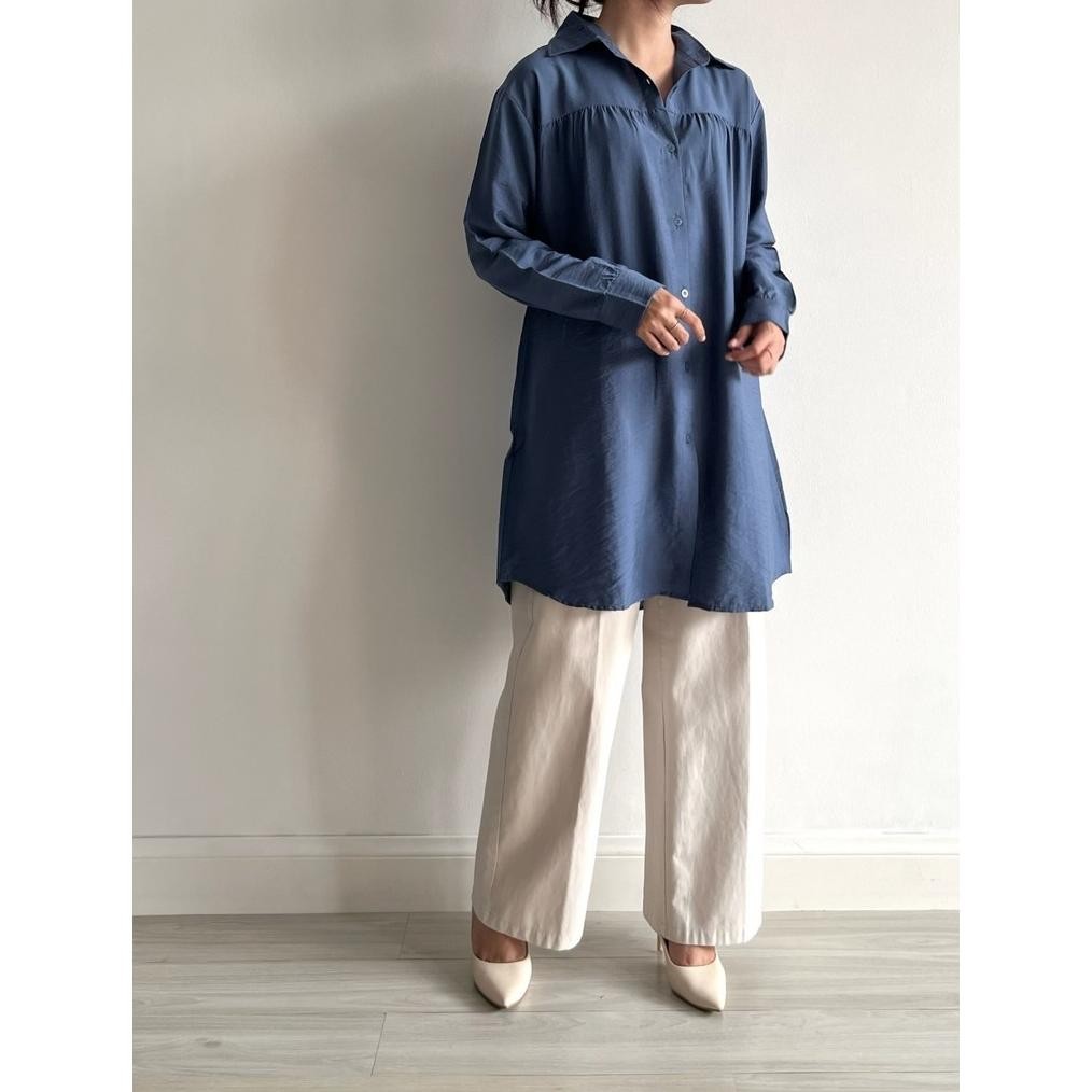 Aliyah Tunik | Kemeja Long Tunik Wanita | K.1266