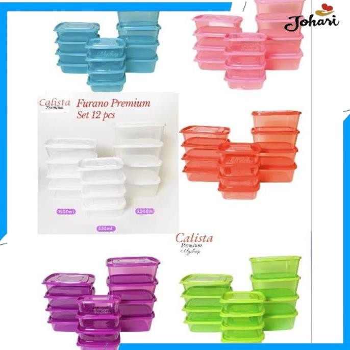 JUAL FURANO SET 12 PCS (6 X 2 PCS) CALISTA