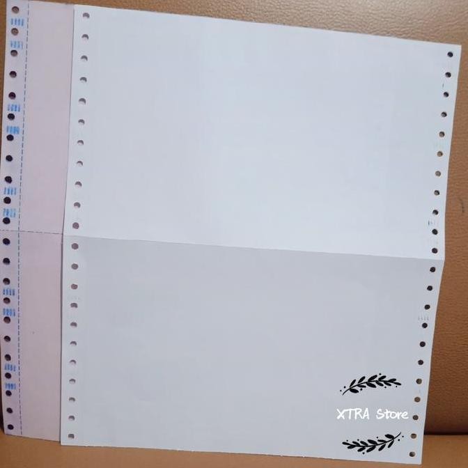 

Kertas 2ply continuous form 9,5 x 11 /2 500set murah