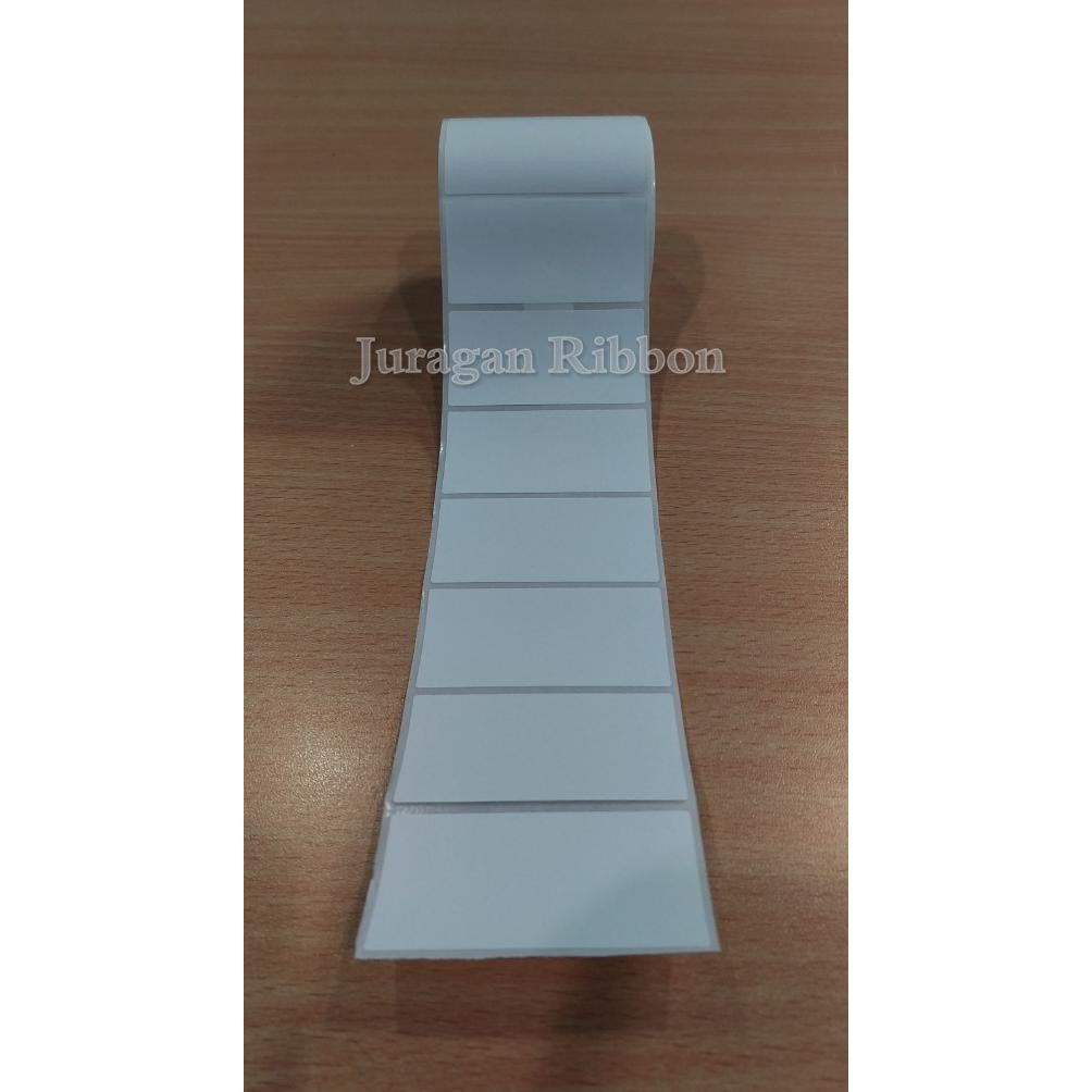 

KERTAS STICKER LABEL THERMAL 60 X 30 MM - 1 LINE - DIRECT THERMAL murah