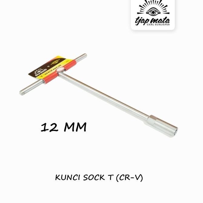 TJAP MATA / CAP MATA Kunci Sock T / T Wrench 12 MM CR-V