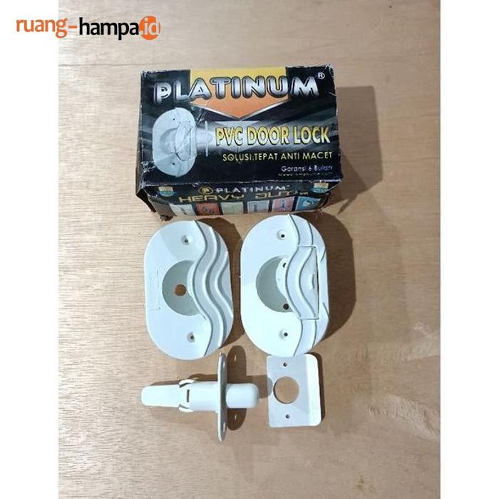 Baru Kunci Bulat Pintu Kamar Mandi Pvc / Kunci Slot Pvc Pintu Kamar Mandi