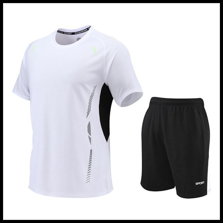 Kamb New Set Setelan Olahraga Pria Running Baju Original Best Seller