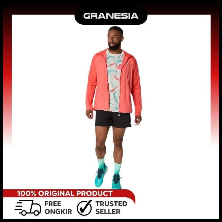 Asics Road All Over Print Ss Top Men 2011D092|Baju Olahraga Lari Pria|Jersey Running Men Top Origina