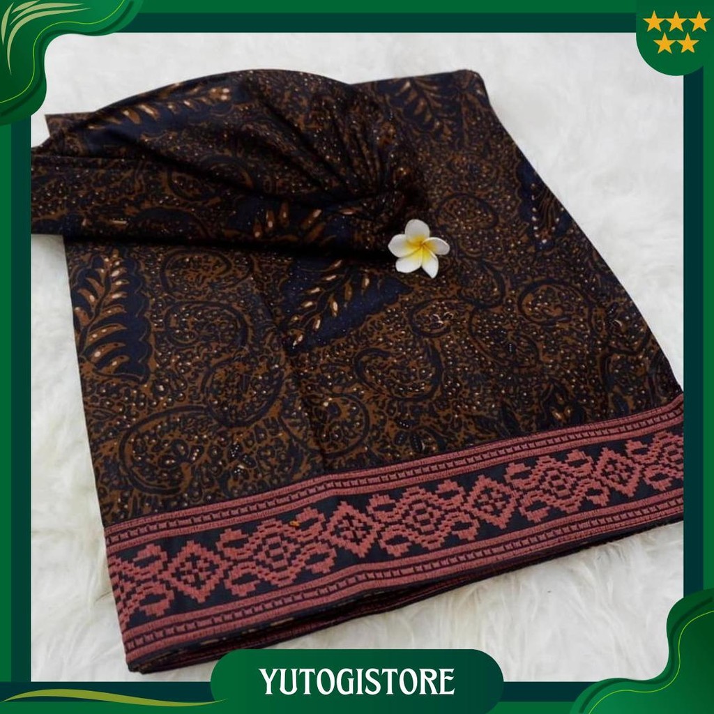 Set Couple Batik Klasik || Kamen, Saput & Udeng Setengah Jadi Promo 4.4