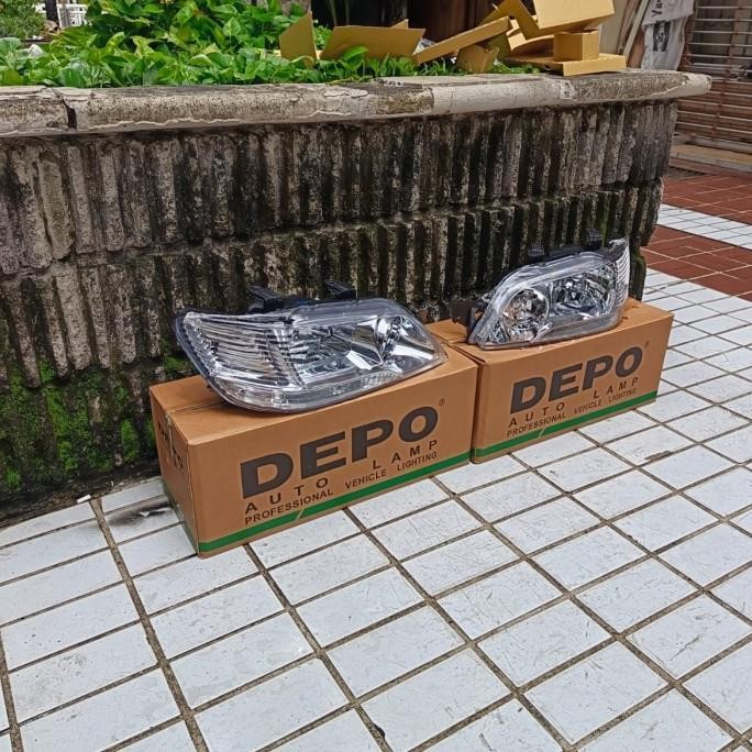 New Lampu Depan Headlamp Mitsubishi Lancer Cedia
