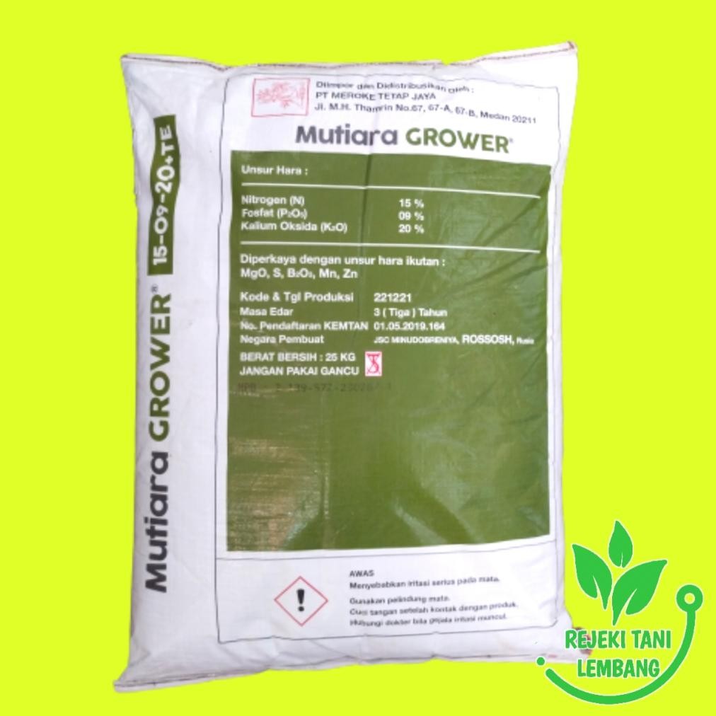 COD NPK GROWER 25 KG PUPUK PERTANIAN PERTUMBUHAN BUNGA DAN BUAH