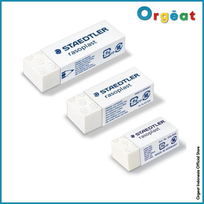 

Staedtler Penghapus Pensil B40 B30 B20 Rasoplast Pencil Eraser At02 High Quality By Orgeat
