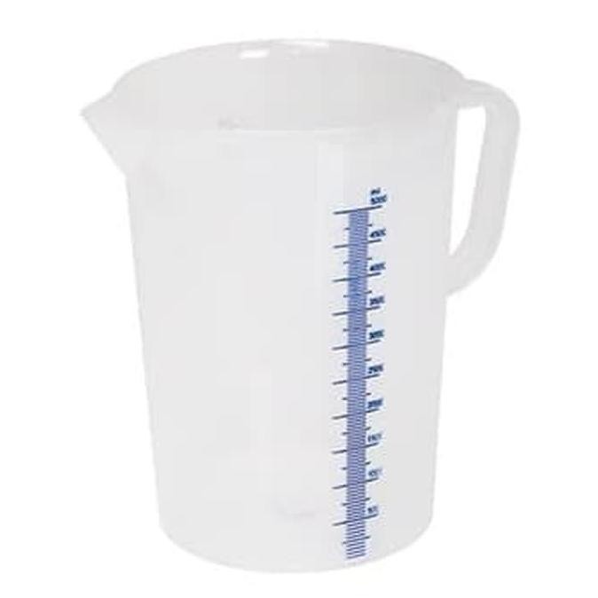 Gelas Takar Ukur Takaran Plastik 5 liter Green Leaf/Measuring Jug 5ltr H32
