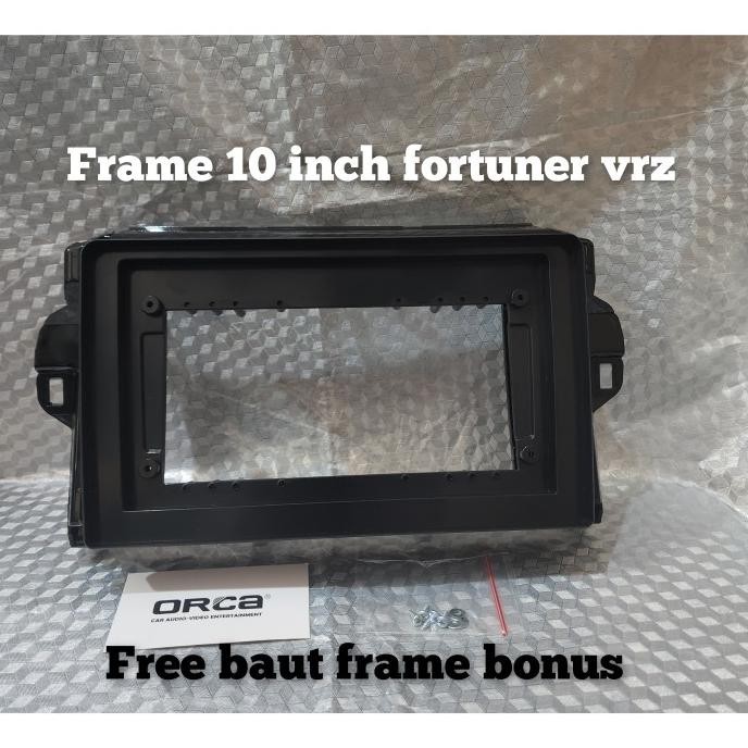 // Frame Head Unit Android 10 Inch Mobil Fortuner Vrz //