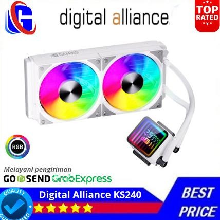 Digital Alliance Kaze 240 with Digital Celsius ARGB Liquid CPU Coole