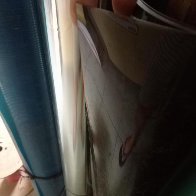 Fiber Plat Pagar Transparan