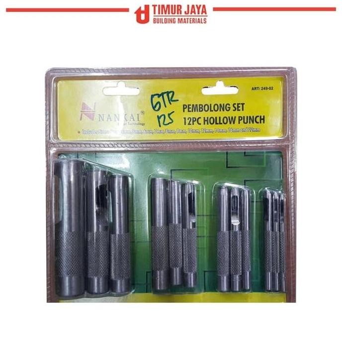 

PLONG SET 12PCS NANKAI / PEMBOLONG / HOLLOW PUNCH 12 PCS ORIGINAL DAN TERPERCAYA