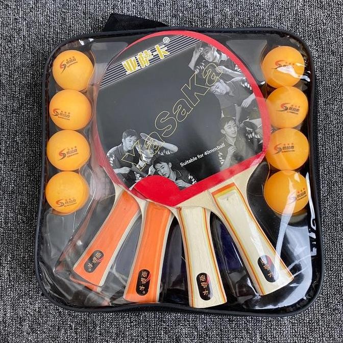 Bet Pingpong Tenis Meja Yasaka Paket Bet Pingpong Set Bola Tiang Net Bet Cover Original Dan Terlaris