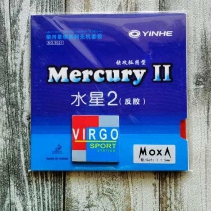 Yinhe Mercury ll spon tipis karet rubber bat bet pingpong tenis meja 100%ORIGINAL
