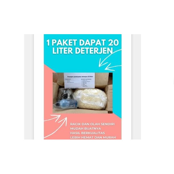 Bahan baku pembuatan sabun cair cuci baju (rinso cair)