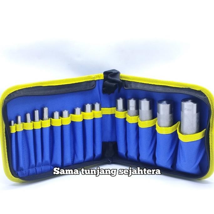 

PLONG SET 15 PCS (3 - 25 MM) / HOLLOW PUNCH PEMBOLONG PLAT ORIGINAL DAN TERPERCAYA