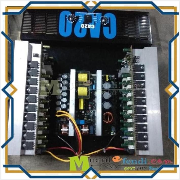 [mua] power amplifier 1900watt stereo yiroshi bu3u komplit box dan smps 3kw