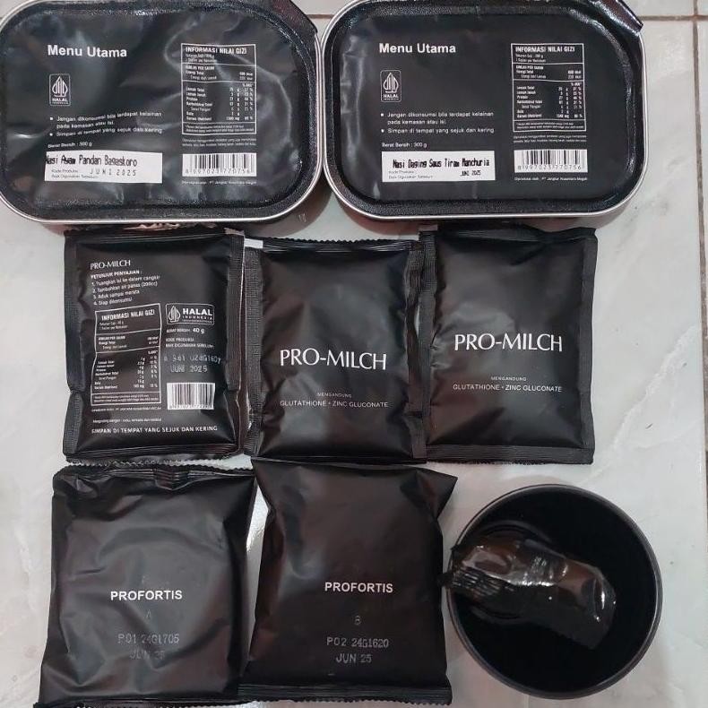 

READY STOK SATU DUS NARAGA PLUS Ransum tni nasi kaleng makanan tni EXP Juni 2025 FREE BUBBLE Siap kirim