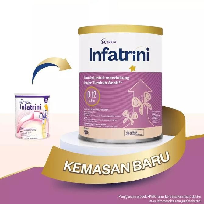 Promo Infantrini Powder 400 G - Susu Bubuk Formula Pertumbuhan 0-12 Bulan
