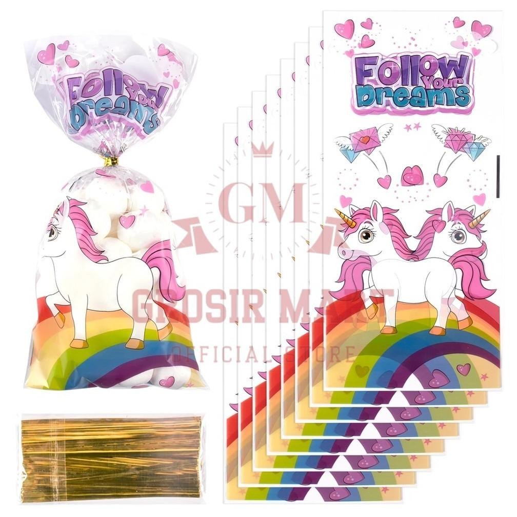 

Dgh-43 Vf-52 Isi 50 Lembar Plastik Unicorn Kado Hadiah Bingkisan Snack Ulang Tahun Karakter Lucu Plastik Snack Ultah Anak Cowok Cewek Ulang Tahun Plastik Biskuit Permen Hemat