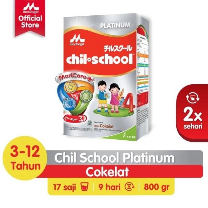 Promo Morinaga Chil School Platinum 800Gr Tahap 4