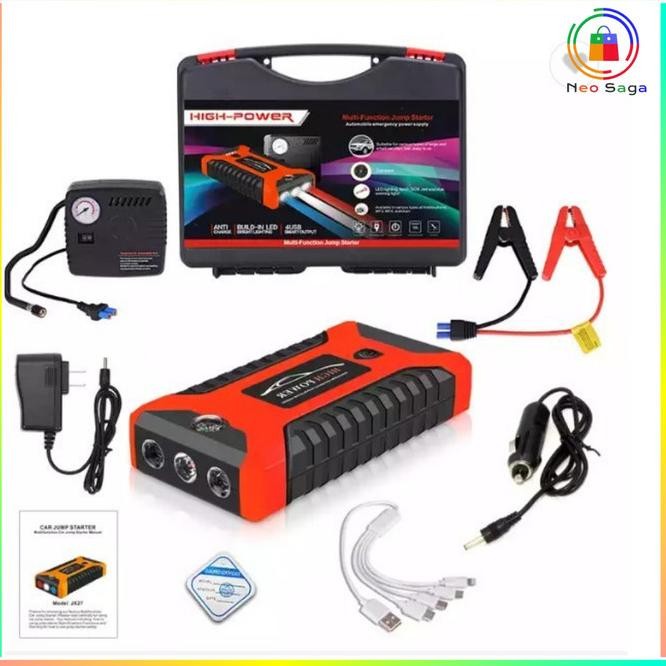 Jump Starter Car Accu Portable Cas Aki Charger Accu Motor Mobil Repair
