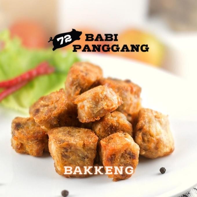 

READY STOK (Area Makassar) Bakkeng Gorengan Babi Frozen Gurih Kriuk Siap kirim