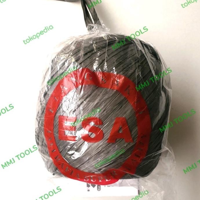

Tali Rafia Esa Per Ball (15 Roll) - Tali Plastik Hitam Esa 7 Ons/Roll Original