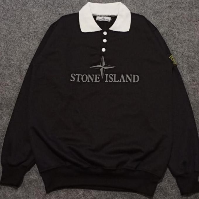 New Astrob.Id - Jaket Sweater Halfzip Stoneisland Original Premium