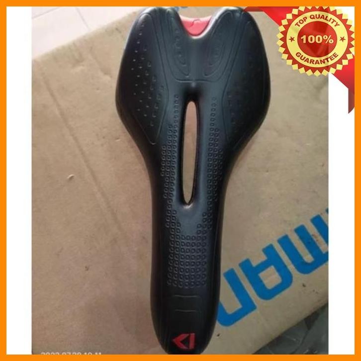 [MAR] SADEL SEPEDA RB ROAD BIKE MTB BMX LIPAT BALAP VADER PUTIH HOLE LUBANG