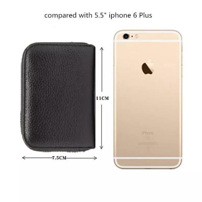 

Dompet Kartu Card Holder Kulit Organizer ANTI RFID Impor AE34 VS99