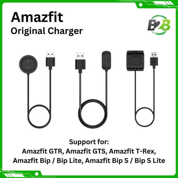 ORIGINAL USB CHARGER FOR AMAZFIT SMARTWATCH AMAZFIT GTR AMAZFIT GTS AMAZFIT TREX AMAZFIT BIP / BIP L